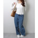 ソリッドカラー ショルダーリボン クロップド | レースレディース  | 詳細画像10 