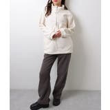 オーバーサイズ フリース ハーフジップ | レースレディース | 詳細画像15