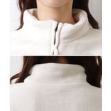 オーバーサイズ フリース ハーフジップ | レースレディース | 詳細画像17