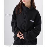 オーバーサイズ フリース ハーフジップ | レースレディース | 詳細画像3