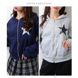 ショート丈 星 スタープリント | レースレディース  | 詳細画像2 