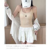 配色 ロゴ カップ付きコンパクト | レースレディース | 詳細画像11