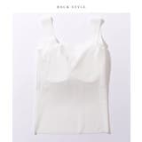 ソリッドカラー スクエアネック カップ付き | レースレディース  | 詳細画像15 