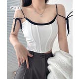 配色リボン コンパクト カップ付き | レースレディース | 詳細画像8