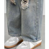 ハイウエスト セミワイド ダメージ | レースレディース | 詳細画像15