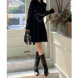 レザー調 サイド パール | レースレディース  | 詳細画像8 