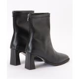 バックファスナー スクエアトゥ レザー調 | レースレディース | 詳細画像18