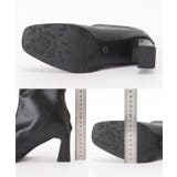 バックファスナー スクエアトゥ レザー調 | レースレディース | 詳細画像20