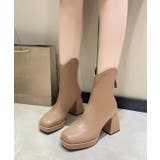 ソリッドカラー スクエアトゥ チャンキー | レースレディース  | 詳細画像7 