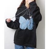 バタフライワッペン 刺繍 プルオーバー | レースレディース | 詳細画像6