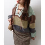 ボーダー 配色 レースアップ | レースレディース  | 詳細画像3 