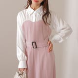 ウエストギャザー ハイウエスト ブラウス | レースレディース | 詳細画像1