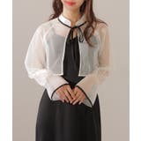 シアー ボレロ付き キャミソール | レースレディース  | 詳細画像5 