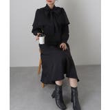 ケープカラー ボウタイ付き ロング | レースレディース  | 詳細画像6 