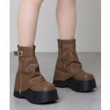 レザー調 カバー風 厚底 | レースレディース  | 詳細画像13 