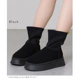 スエード調 厚底 ドッキング | レースレディース  | 詳細画像3 