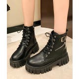 サイド ジップ 厚底 | レースレディース  | 詳細画像3 