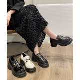 レザー調 バックル付き 厚底 | レースレディース | 詳細画像11