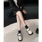 レザー調 バックル付き 厚底 | レースレディース | 詳細画像7