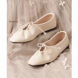 レザー調 アーモンドトゥ リボン | レースレディース  | 詳細画像12 