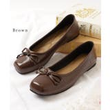 レザー調 スクエアトゥ リボン | レースレディース  | 詳細画像6 