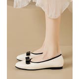 スクエアトゥ レザー調 グログラン | レースレディース  | 詳細画像12 