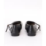 レザー調 スクエアトゥ ストラップ | レースレディース  | 詳細画像18 