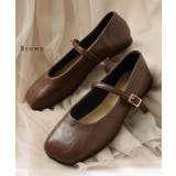 レザー調 スクエアトゥ ストラップ | レースレディース  | 詳細画像7 