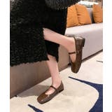 レザー調 スクエアトゥ ストラップ | レースレディース  | 詳細画像9 