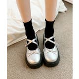 レザー調 ダブル ストラップ | レースレディース  | 詳細画像9 