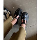 レザー調 スクエアトゥ 厚底 | レースレディース | 詳細画像7