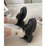 レザー調 トラックソール 厚底 | レースレディース  | 詳細画像6 