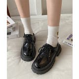 レザー調 トラックソール 厚底 | レースレディース  | 詳細画像7 