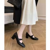 レザー調 チャンキー ハイヒール | レースレディース  | 詳細画像5 