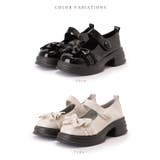 エナメル調 フリル リボン | レースレディース | 詳細画像2