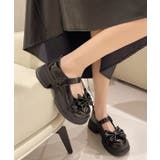 エナメル調 フリル リボン | レースレディース | 詳細画像7