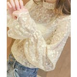 シアー 花柄 レース | レースレディース  | 詳細画像5 