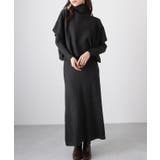 【2点セット】 クルーネック ニットワンピース&プルオーバー | レースレディース  | 詳細画像8 