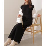 ベルト付き キャンディ袖 ドッキング | レースレディース  | 詳細画像6 