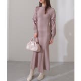 プチハイネック ギャザー袖 マーメイド | レースレディース | 詳細画像15