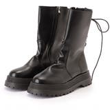 レザー調 バック レースアップ | レースレディース  | 詳細画像1 