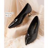 レザー調 ポインテッド ピンヒール | レースレディース  | 詳細画像3 