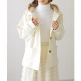 異素材 ウールライク フード付き | レースレディース  | 詳細画像13 