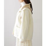 異素材 ウールライク フード付き | レースレディース  | 詳細画像14 