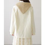 異素材 ウールライク フード付き | レースレディース  | 詳細画像15 