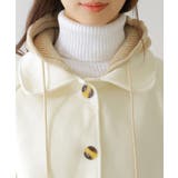 異素材 ウールライク フード付き | レースレディース  | 詳細画像16 