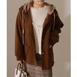 異素材 ウールライク フード付き | レースレディース  | 詳細画像4 