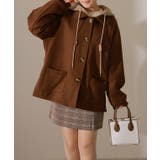 異素材 ウールライク フード付き | レースレディース  | 詳細画像7 