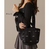 2WAY リボン刺繍 キルティング | レースレディース  | 詳細画像3 