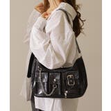 ポケット付き チェーン レザー調 | レースレディース  | 詳細画像4 